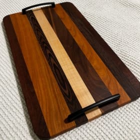 Hand crafted serving tray (item item