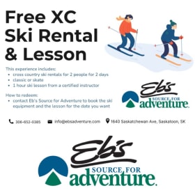 Photo of 2-day cross country ski rental and lesson