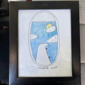 "Adventure Awaits" item