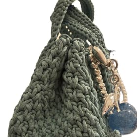 Crochet Woven Pattern Purse item