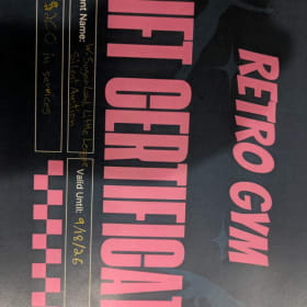 Retro Gym - Gift Certificate item