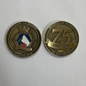 Jeton (Coin) officiel - 75e anniversaire item