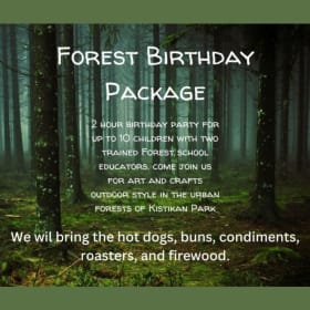 Photo of Forest School Birthday Party Package