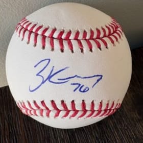 Red Sox Autographed Baseball - Reliever Zach Kelly item