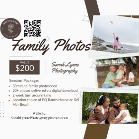 Family Photo Session with Sarah Lynn Photography item