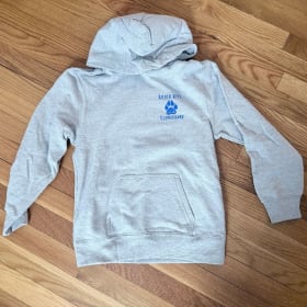Youth Medium Grey Hoodie item