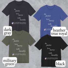Adult "Do Justice" T-shirt - Bella+Canvas 3001 item