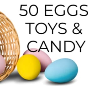 50 Eggs Toys & Candy item