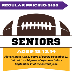 SENIOR - REGULAR REGISTRATION item