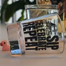 Echoes of the Future Shot Glass item