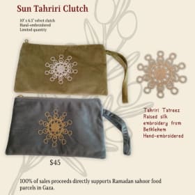 Sun Tahriri Clutch- Blue item