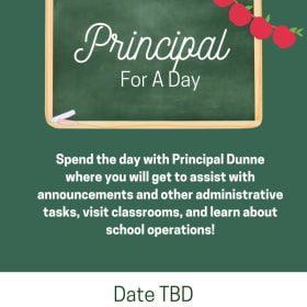 Principal for the Day item