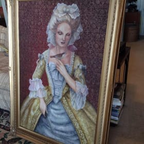 Framed Original S.A. Lynch Oil Painting #1 item