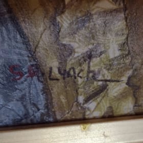Framed Original S.A. Lynch Oil Painting #1 item