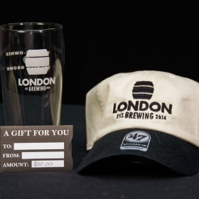 Gift Basket & $50 Gift Certificate - London Brewing item