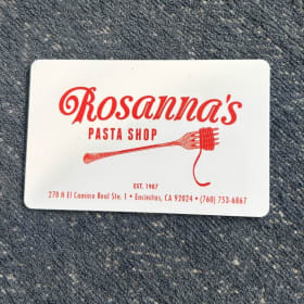 Rosanna's Pasta Shop : $50 Gift Card item