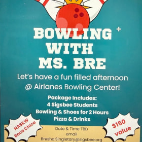 Bowling with Ms. Bre for 4 item