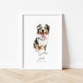 Custom Pet Portrait from Brush of Joy item