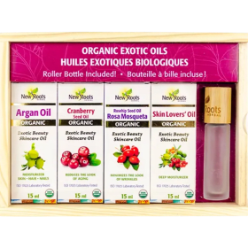 New Roots Organic Exotic Oils Set item