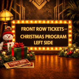 10 Front Row Audience Tickets – Christmas Program item