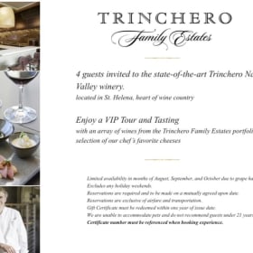 Trinchero VIP Tasting and Tour for Four item