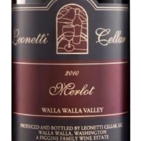 2010 Leonetti Walla Walla, WA Merlot item