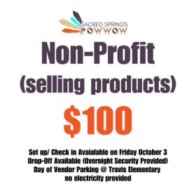 Non-Profit (selling products) item