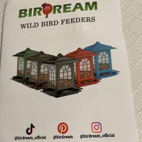 Bird Feeder & Bag of seed item