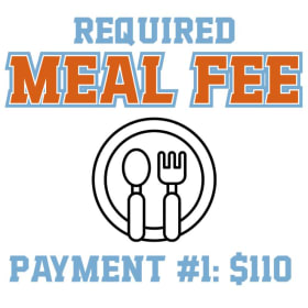 Meal Fee: Payment #1 item