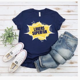 Lakers Superfan T-shirt [Navy] item