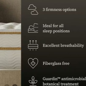 Saatva Luxury Mattress w/ All Linens item