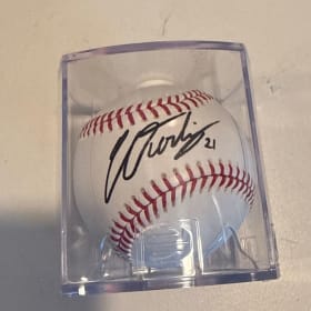 Autographed Caleb Durbin Baseball item