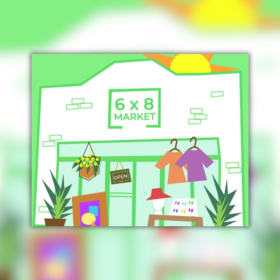 E-gift card for Toronto's 6X8 Market item