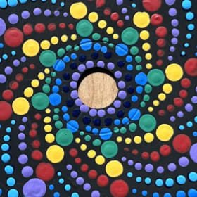 6. Rainbow Pinwheel item