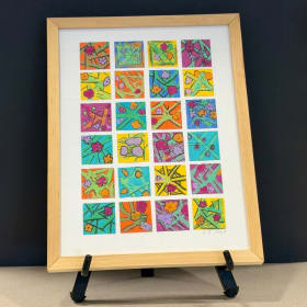 Mrs. Vogtlin’s Class – Pop Art Flowers Masterpiece (2-2) item