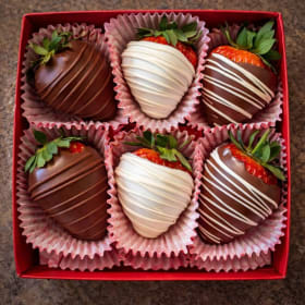6 Dipped Strawberries item