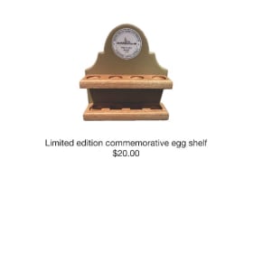 Commemorative shelf item