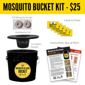 Mosquito-Be-Gone Bucket Kit ONLY item