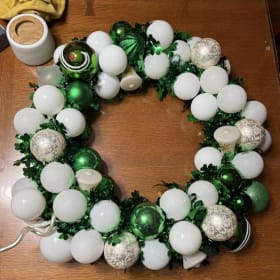 1st Grade Donation - School Spirit Door Wreath item