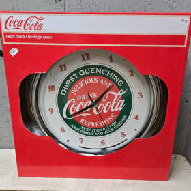 Coca Cola Neon Clock item