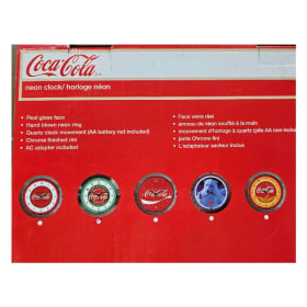 Coca Cola Neon Clock item