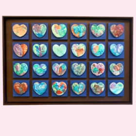 Primary I -- Clay Heart Art Piece (Leah's Class) item