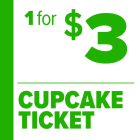 1 for $3 Cupcake Ticket item