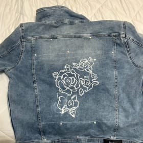 Petals and Pearls Jean Jacket item