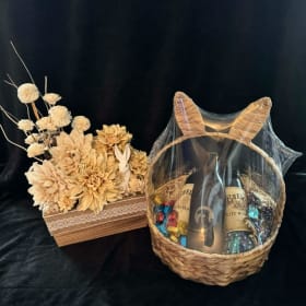 Easter Bunny Wine & Spring Celebration Basket item