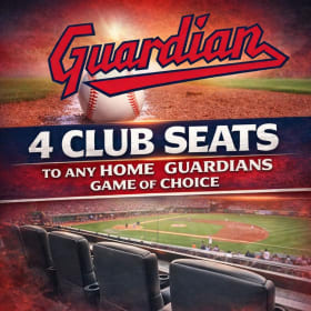 4 Club Seats to a Guardians Game item