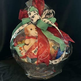 It’s Treat O’Clock! Bourbon & Dog Lover Basket item