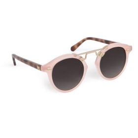 Krewe Sunglasses "LSF Collab- Fleur + Blush Tort 12K" item