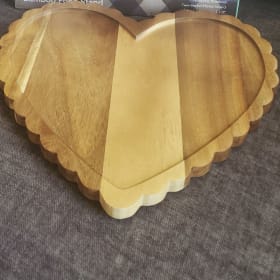 Bamboo Food Stand and Cutting Board item