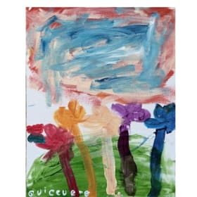 The Sun Setting over the Flowers of Crystals item